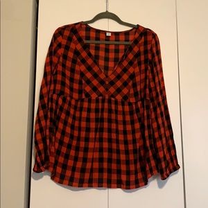 Buffalo Plaid top
